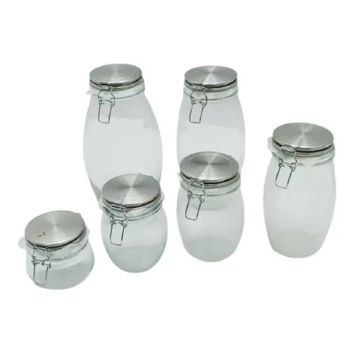 Set 6 Pote Envase Contenedor Cocina Smart Cook X. 1656 Xavi