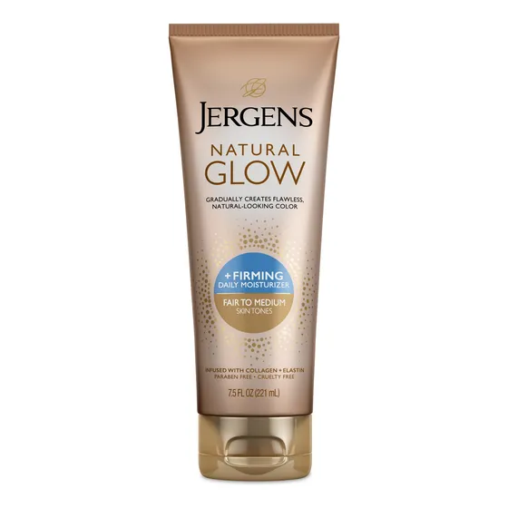 Jergens Natural Glow Loción Autobronceante Reafirmante