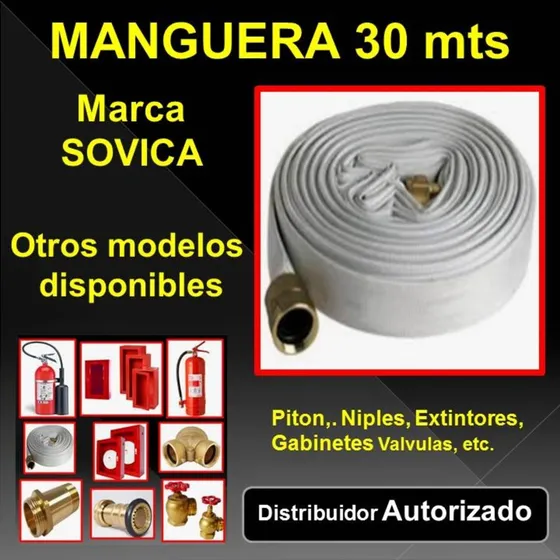 Mangueras Contra Incendio De 15 Y 30 Mts De 1 1/2 