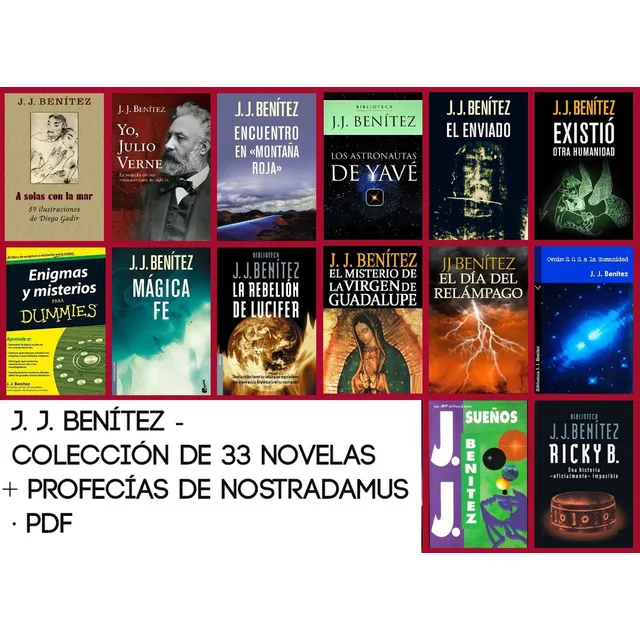 J. J. Benítez - Megapack Unico De 33 Libros + Obsequio