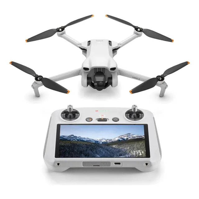 Drone Dji Mini 3 (rc) Control Con Pantalla 4k Hdr 38 Min