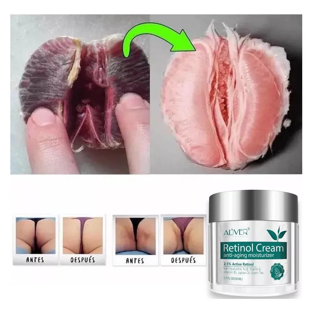 Retinol Aclara Zona Intimas Genitales Piel Clara Suave Tersa Momento De Aplicación Noche Tipo De Piel Mixta