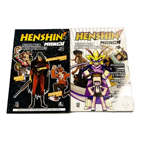 Manga Henshin Awards Coleção Completa Editora Jbc