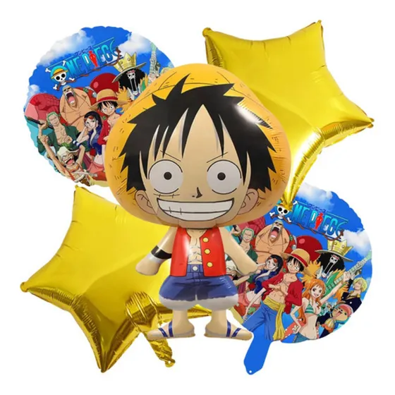 Set Globos One Piece X 5 Unidades