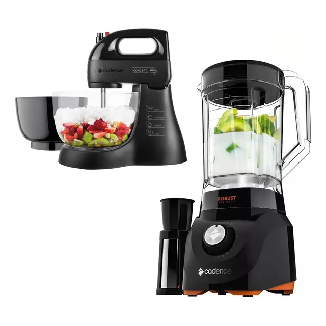 Liquidificador Liq400 + Batedeira Bat279 Cadence 