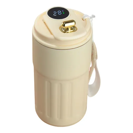 Vaso Térmico Coffee Mug 450 Ml Con Pantalla Temperatura Retu