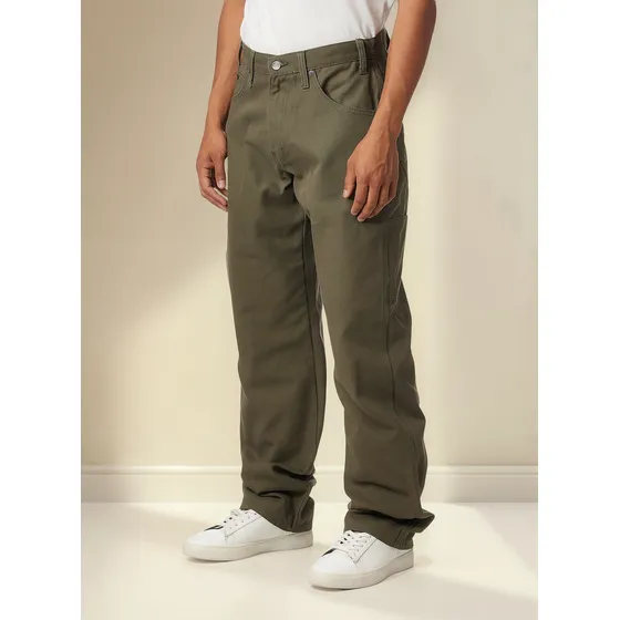 Dickies Hombre Relaxed Fit Sanded Duck Carpenter Jeans, Moss