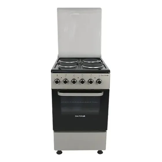 Cocina Dalton SlimDA50X50 color gris con puerta con visor 220V
