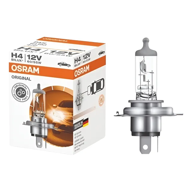 Lampara H4 Osram 12v 55w Alta Y Baja Renault Clio Mio