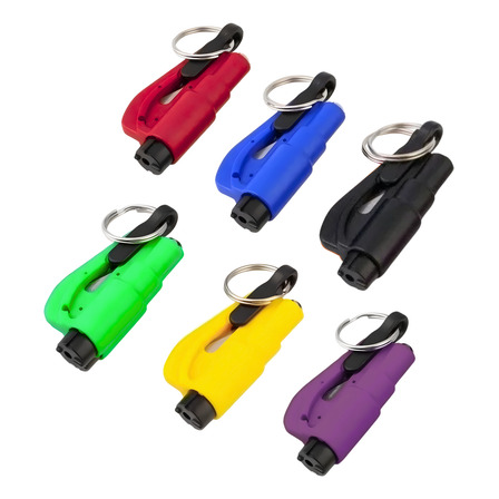 Martillo Rompe Vidrio Y Corta Cinturon Llavero Eversafe Martillo Rompe Vidrio Y Corta Cinturon Llavero Eversafe