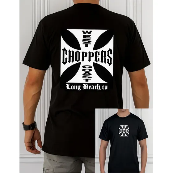 Remera West Coast Choppers Long Beach California
