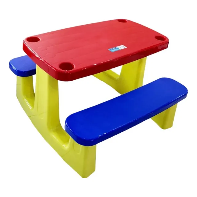 Mesa Infantil Colorida Plástica Escolar Pic-nic - Tramontina