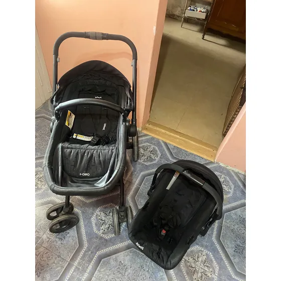 Cochecito De Paseo Travel System Infanti Igiro Negro Negro Negro