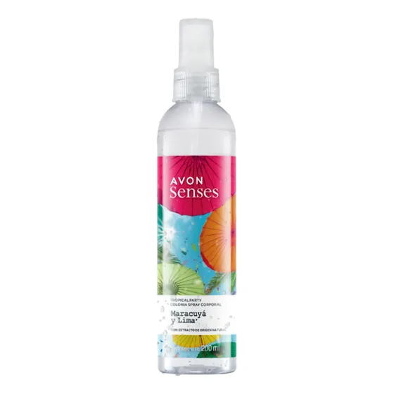 Perfume Maracuyá Y Lima Avon Senses 200ml