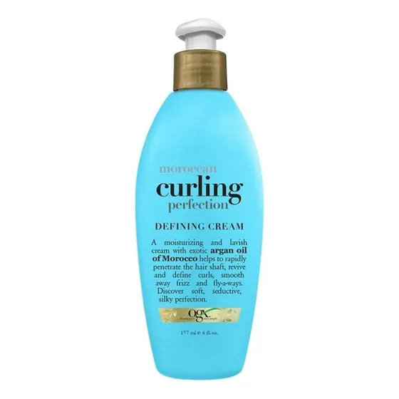 Crema para Peinar Ogx Curling Perfection Argan Oil x177 ml