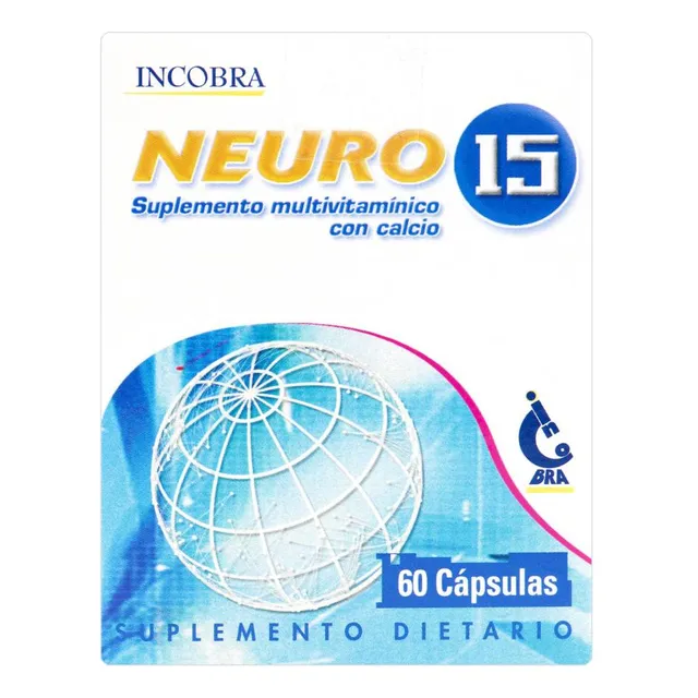 Neuro 15 Suplemento Vitaminico 60 Cap