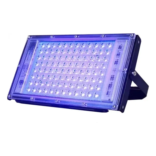 Reflector Ultravioleta 100w Led Luz Negra Lámpara Neon 110v