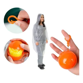 Capa De Chuva Bolinha Com Case E Alça De Transporte Esfera Capa De Chuva Bolinha Com Case E Alça De Transporte Esfera