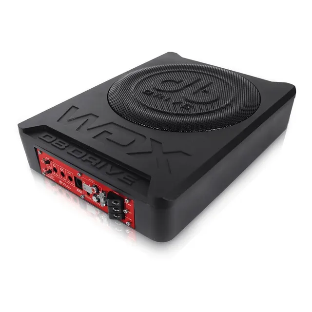 Subwoofer Plano Amplificado Db Drive Wdx-as10 900w Control Color Negro