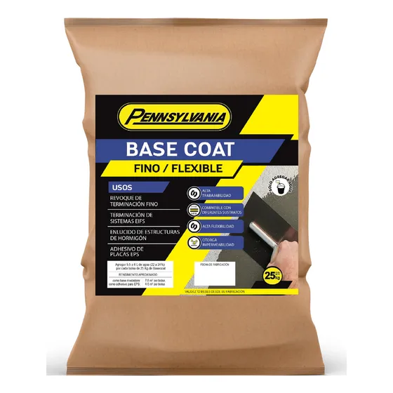 Base Coat Revoque Adhesivo P/ Eps Sistema Eifs Pennsylvania