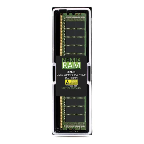 Memoria Ram 32gb Rdimm Ddr5 5600mhz Pc5-44800 Ecc