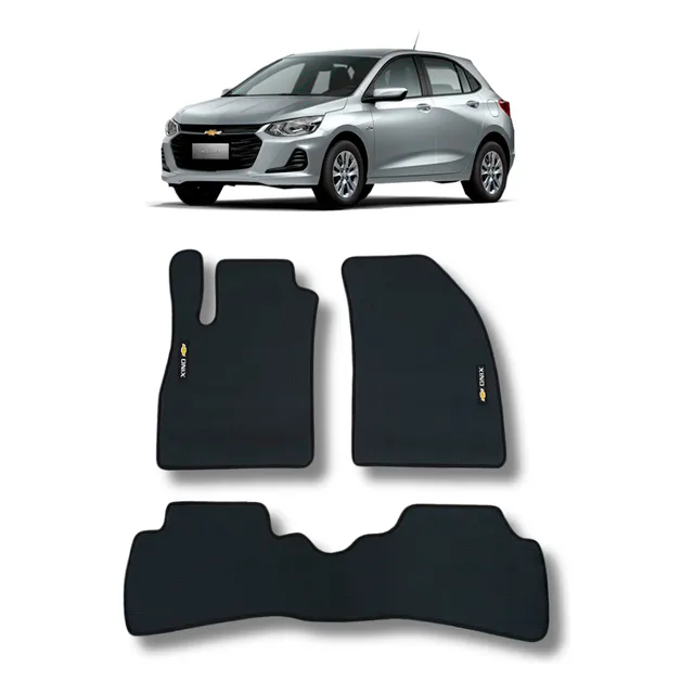 Tapete Borracha Onix Lt Hatch 2020 2021 2022 2023 2024 2025