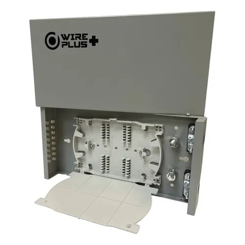 Caja Terminal Metal Fibra Optica De Pared Drop Ftth 16 Fibra