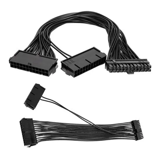Arrancador Psu 24 Atx Para Minería Riser Rig Agrega 1 Fuente