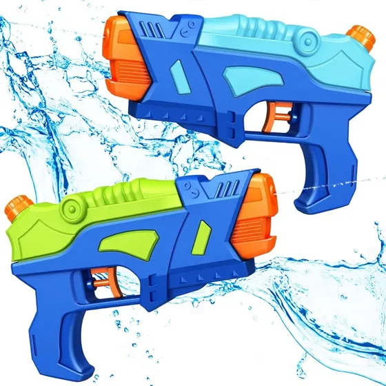 Pistola De Agua Pequeña Niños Piscina Carnaval Largo Alcance