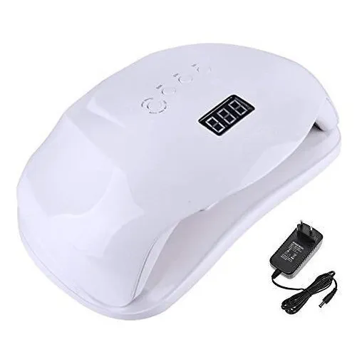Lampara Led-uv 72w Secador De Uñas Gel Profesional Pantalla