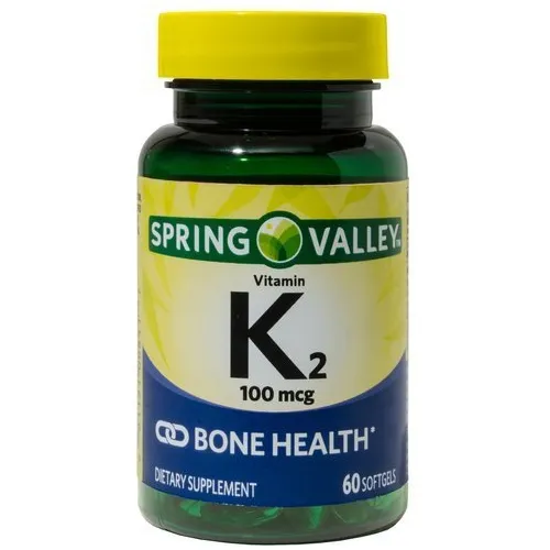 Valle De Primavera Vitamina K2, 100 Mcg, Salud Ósea, I8qwb