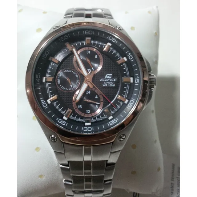Reloj Casio Edifice Ef-326d Caballero Original Acero