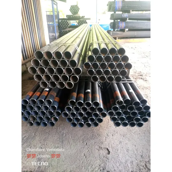 Tubería De Acero Al Carbono 2-1/2  Cc Astm A53 °a Sch 40