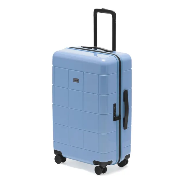 Maleta De Viaje Rígida Chica Mappa Lite 4 Ruedas Carry On Color Baby Blue Lisa