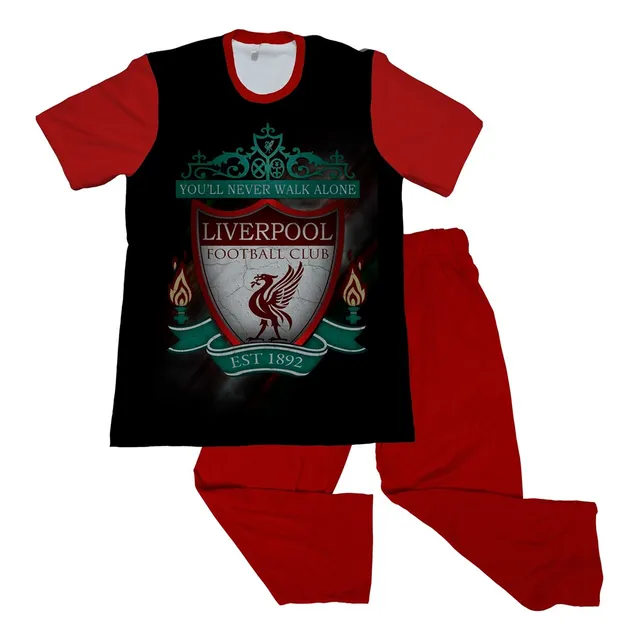 Pijama Niño Liverpool Futbol Luis Diaz 