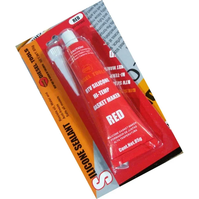 Silicon Gris Rojo Negro Transparente Alta Temperatura Rtv 