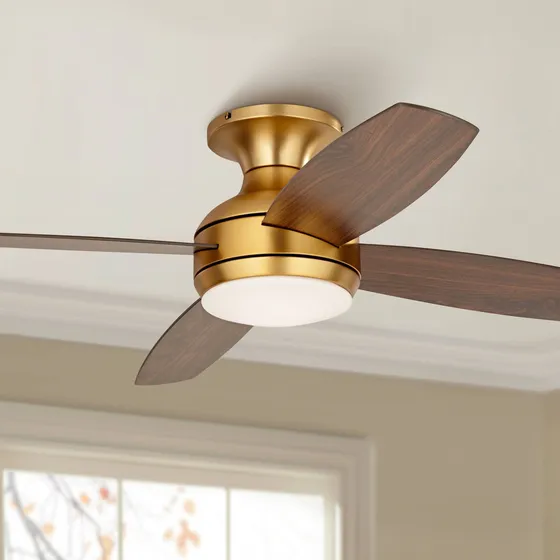 Casa Elite Ventilador Techo Led Laton Suave 52.0 In