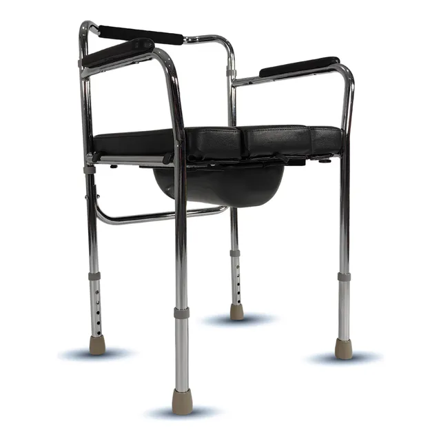 Cómodo Plegable De Aluminio Para Baño Adulto - Wc Portátil