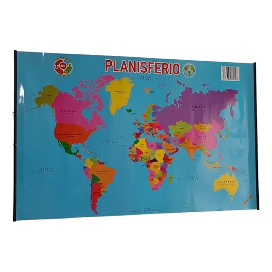 Planiferio Con Nombres Poster Tamaño Grande  95cm X 50cm