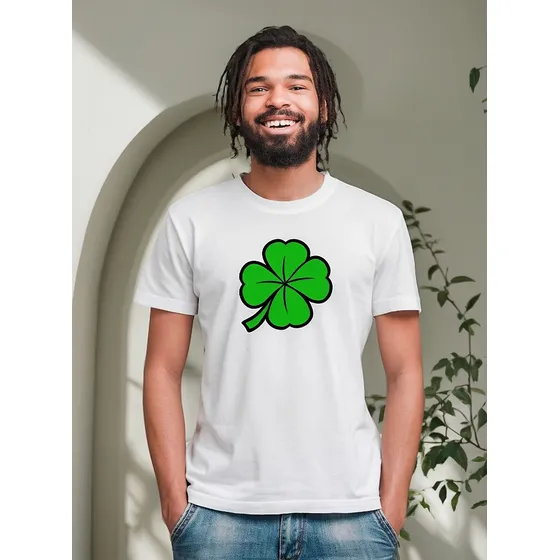 Remera Trebol San Patricio - Algodón 1ra Calidad