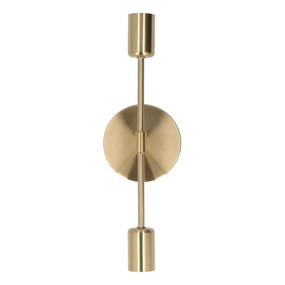 Soporte For Lámpara De Pared, Estilo Vintage, Doble Forjado