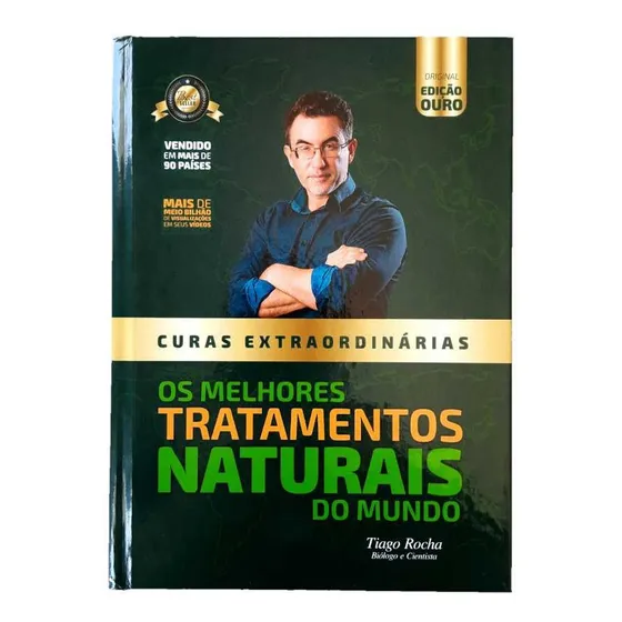 Livro Manual Tratamentos Tiago Rocha Curas Extraordinárias