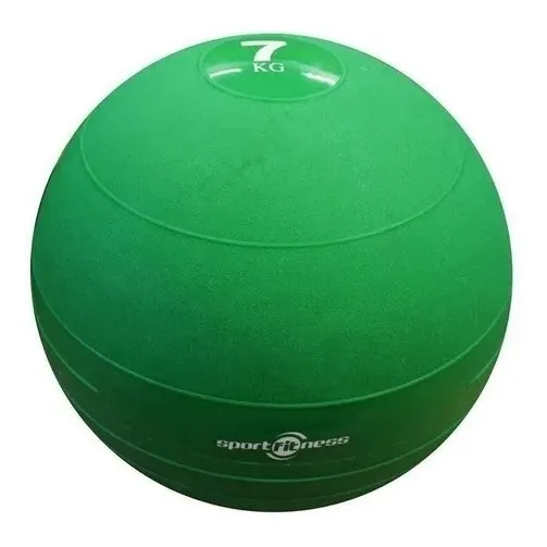 Balón Medicinal 7kg Pelota Gymball Ejercicio Gimnasio Color Verde