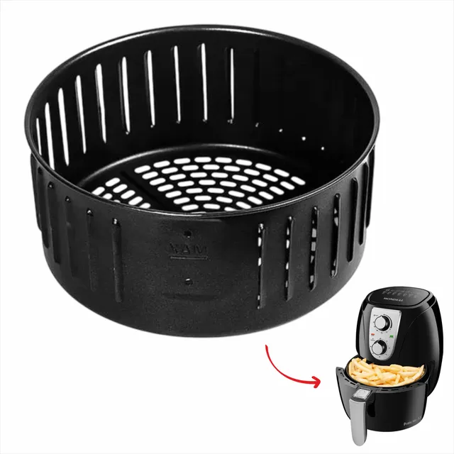 Cesto Redondo Antiaderente Da Air Fryer Mondial Af-33  Af-34