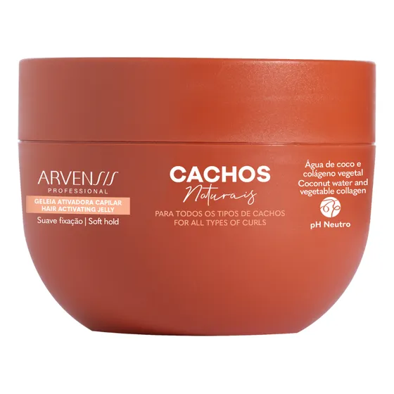 Geleia Ativadora Cachos - Suave Fixação - Arvensis - 250g