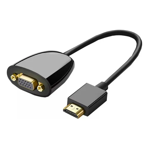 Adaptador Convertidor Hdmi A Vga Full Hd C/audio Mac Ps4 Pc