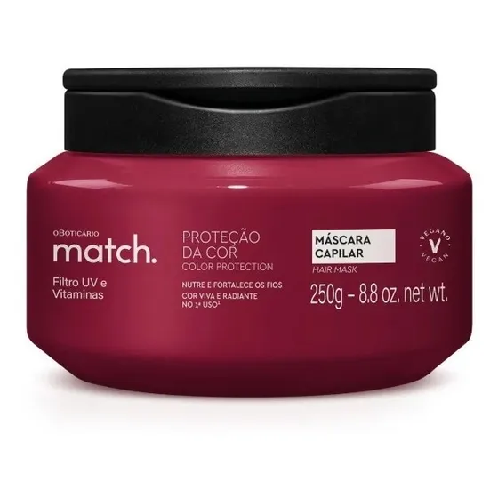 O Boticário Match Proteção Da Cor Máscara Capilar