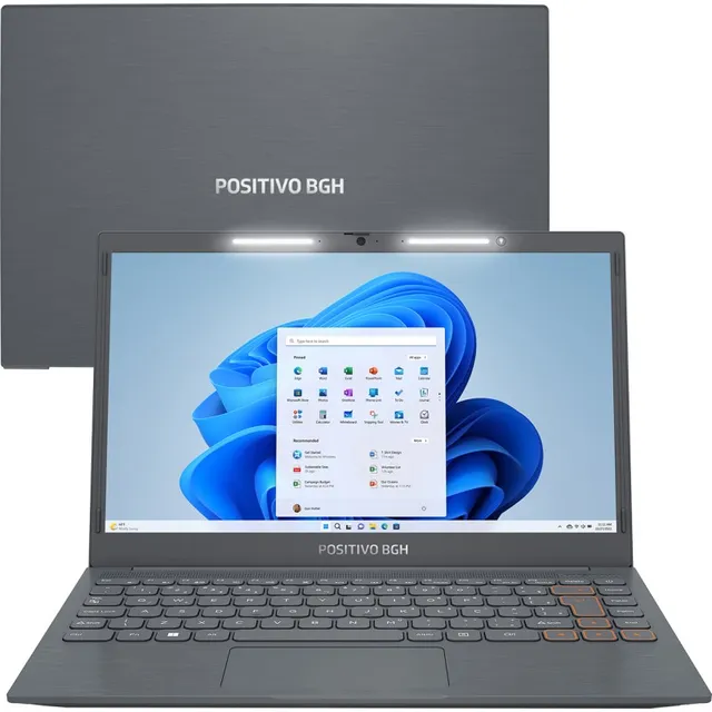 Notebook At520l 14 Color Gris 4gb De Ram - 128gb Ssd - Intel Celeron