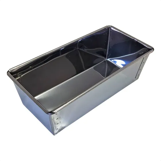 Forma Pão Caseiro 23 X 11 X 7,5 Cm - Aço Inox