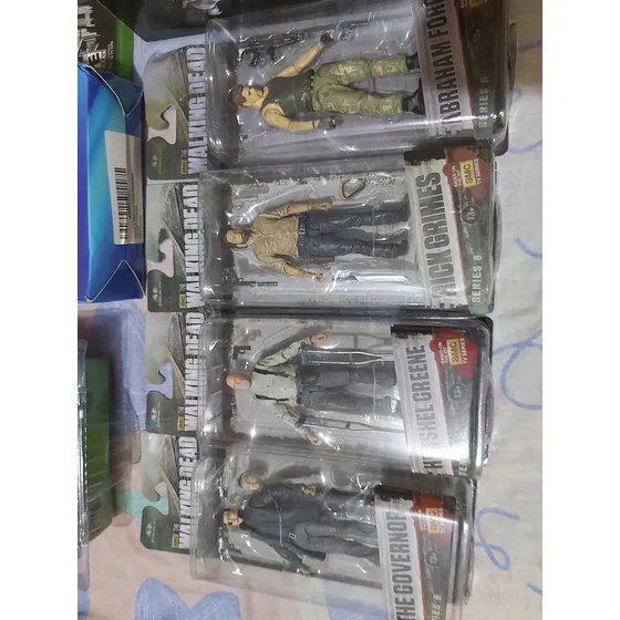 Figuras The Walking Dead 4 Pzs